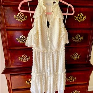 Rebecca Minkoff ivory dress size small